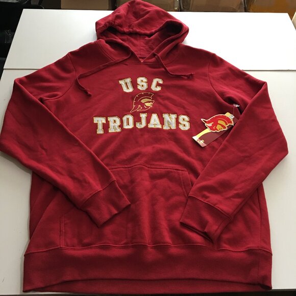 USC Trojans Womens Large Red Hoodie Sweatshirt NWT - Picture 1 of 7